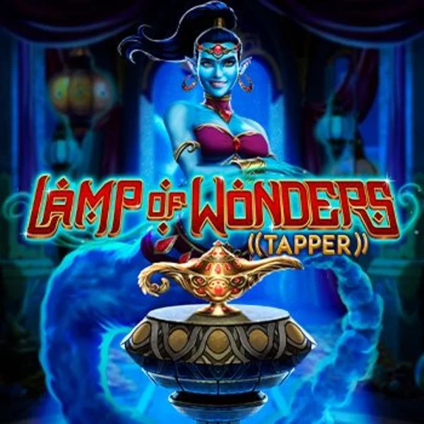 Lamp Of Wonders Tapper slot visual from Greentube available on jokery-casino.eu.com