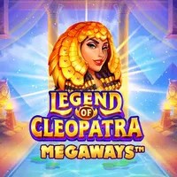 Legend of Cleopatra Megaways slot logo by Playson at Jokery Casino