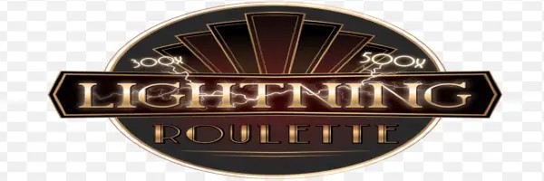 Official Live Casino logo: Lightning Roulette by Evolution at Jokery Casino