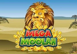 Mega Moolah slot logo by Games Global Jokery Casino