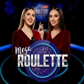 Mega Roulette logo by Pragmatic Play at Jokery Casino